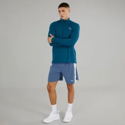 Puma Herren Lauf Favorite 1/4 Zip Laufoberteil Ozean Tropic