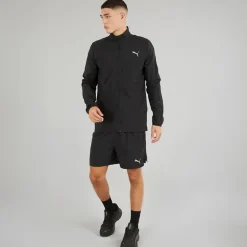 Puma Herren Lauf Favorit Gewebte Laufjacke Puma Schwarz