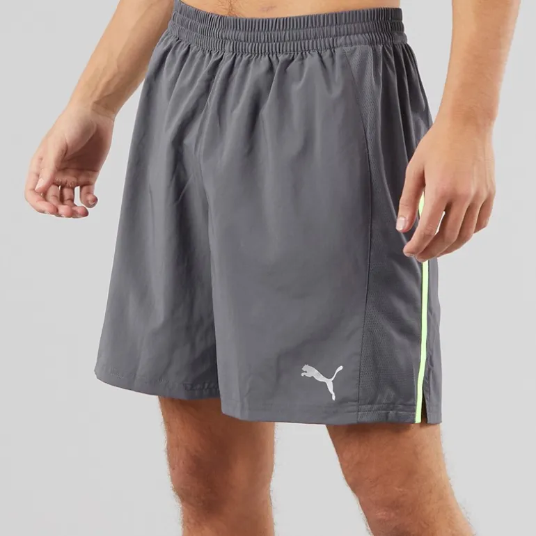 Puma Herren Lauf Lieblings Geschwindigkeit 7 Zoll Laufshorts Galactic Gray