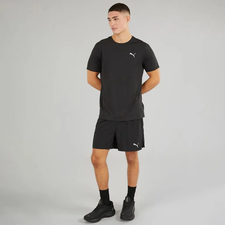 Puma Herren Run Favorite Velocity 5 Zoll Laufhose Puma Schwarz