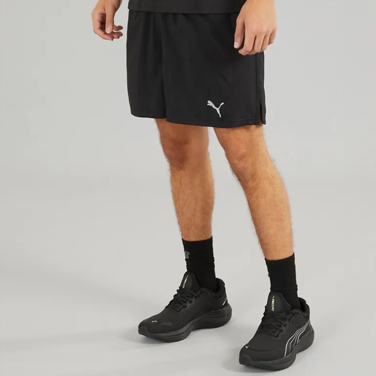 Puma Herren Run Favorite Velocity 5 Zoll Laufhose Puma Schwarz