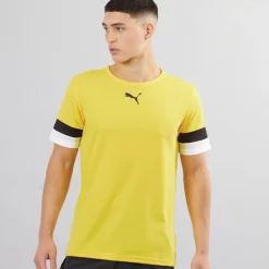 Puma Herren teamRISE Fußball Trikots Gelb