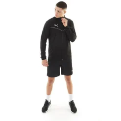 Puma Herren teamRISE Performance Sporttops Schwarz