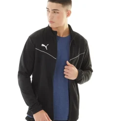 Puma Herren teamRISE Performance Sporttops Schwarz