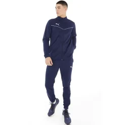 Puma Herren teamRISE Performance Sporttops Blau