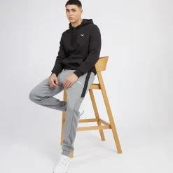 Puma Hoodie mit kleinem Logo Herren Puma Schwarz