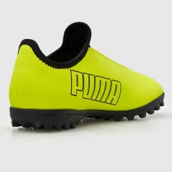 Puma Junge Finesse Schnürlose TF Astro Fußballschuhe Yellow Alert