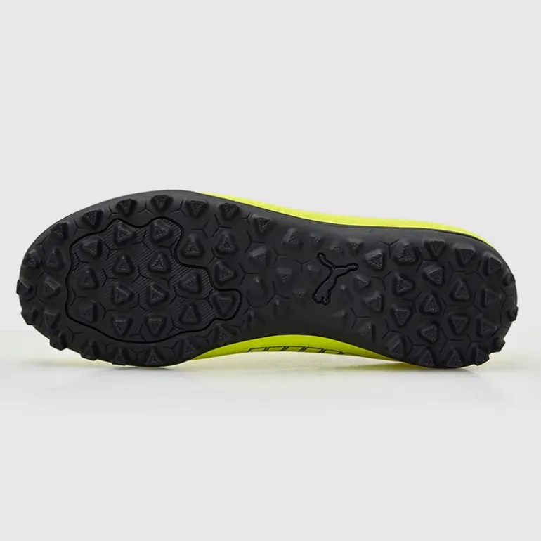 Puma Junge Finesse Schnürlose TF Astro Fußballschuhe Yellow Alert