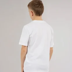 Puma Junge Grafik Camouflage T Shirt Puma White