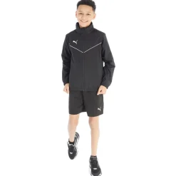 Puma Jungen teamRISE Jacken Schwarz