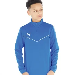 Puma Jungen teamRISE Performance Sporttops Blau