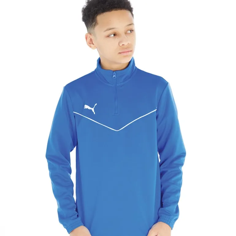 Puma Jungen teamRISE Performance Sporttops Blau