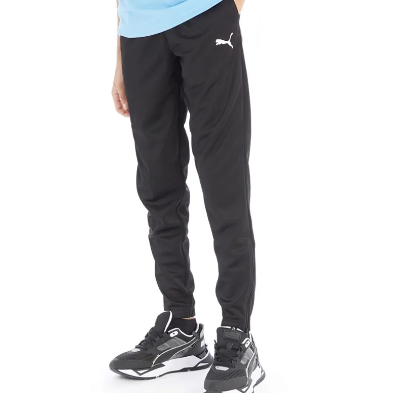 Puma Jungen teamRISE Performance Sporthosen Schwarz