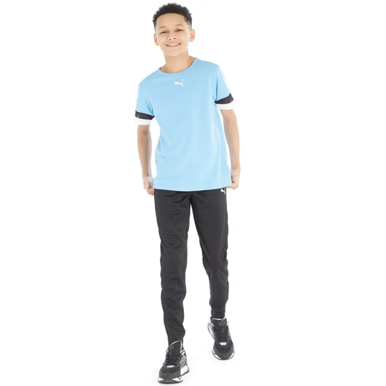 Puma Jungen teamRISE Performance Sporthosen Schwarz