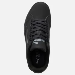 Puma Junior Smash Vulc Turnschuhe Schwarz/Grau