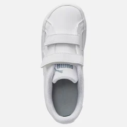Puma Kleinkind Smash Vulc Turnschuhe Weiß/Quarry