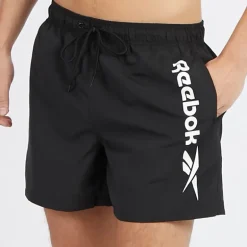 Reebok Badehosen Herren Yestin Schwarz