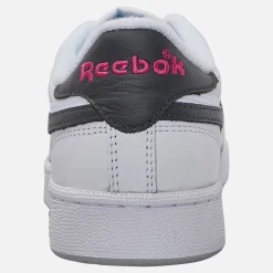 Reebok Club C Revenge Vintage 90er Jahre Tennis Turnschuhe Weiß/Weiß/Schwarz