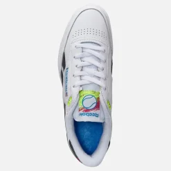 Reebok Club C Revenge Vintage 90er Jahre Tennis Turnschuhe Weiß/Weiß/Schwarz