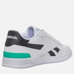 Reebok Court Advance Clip Trainers Weiß/Schwarz/Team Teal