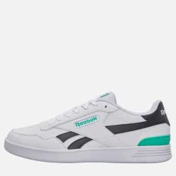Reebok Court Advance Clip Trainers Weiß/Schwarz/Team Teal