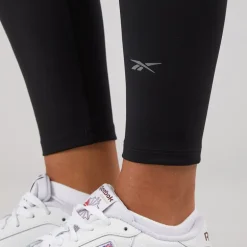 Reebok Damen Active Collective Dreamblend 7/8 Tight Leggings Schwarz