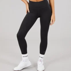 Reebok Damen Active Collective Dreamblend 7/8 Tight Leggings Schwarz
