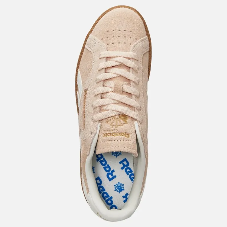 Reebok Damen Club C Grounds UK Turnschuhe Washed Clay/Chalk/Gum