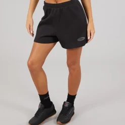 Reebok Damen Identity Energy Marke Stolz Shorts Schwarz