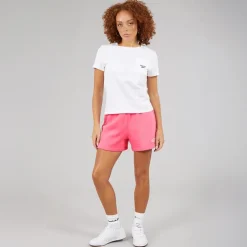 Reebok Damen Identity Energy Marke Stolz Shorts True Pink