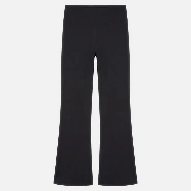 Reebok Damen ID Train High Waist Bootcut Tight Leggings Night Black