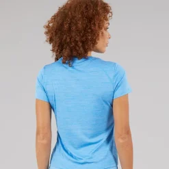 Reebok Damen ID Train T Shirt Recovery Blue