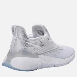Reebok Damen Nano Fitness Trainingsschuhe Weiß/Silver Metallic/Barely Grey