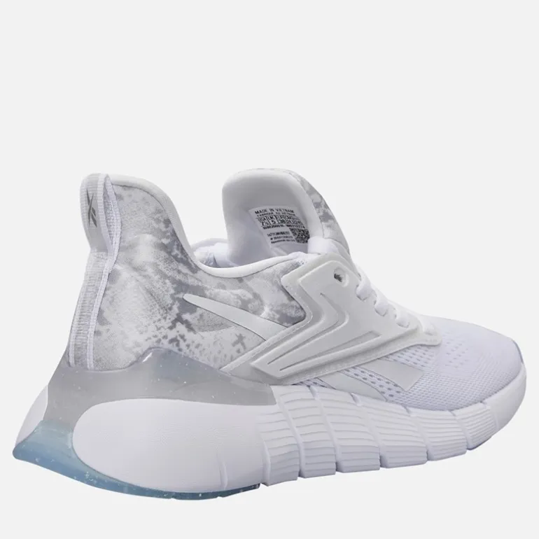 Reebok Damen Nano Fitness Trainingsschuhe Weiß/Silver Metallic/Barely Grey