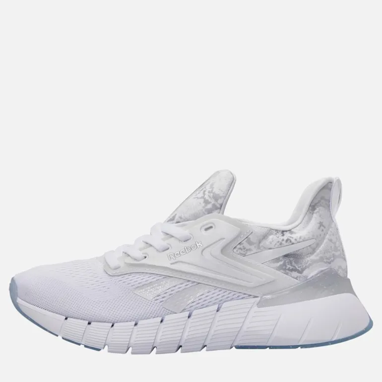 Reebok Damen Nano Fitness Trainingsschuhe Weiß/Silver Metallic/Barely Grey