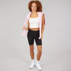 Reebok Damen Reebok Identity Kleine Logo Eng Anliegende Hose Schwarz