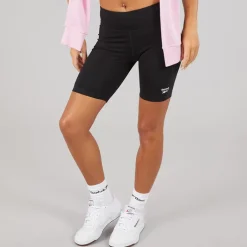 Reebok Damen Reebok Identity Kleine Logo Eng Anliegende Hose Schwarz