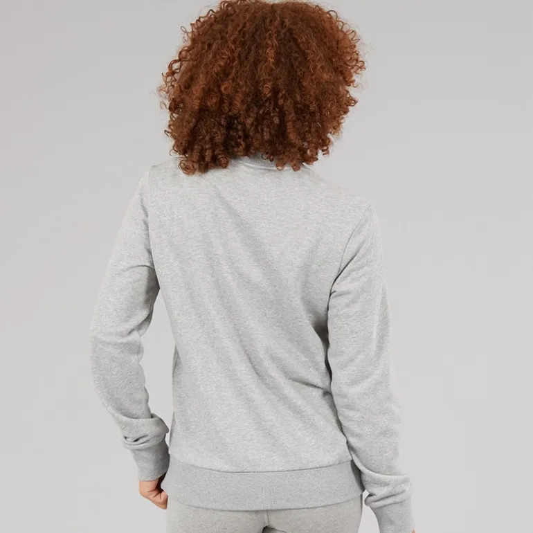 Reebok Damen Reebok Identity Kleines Logo French Terry Sweatshirt Medium Grey Heather