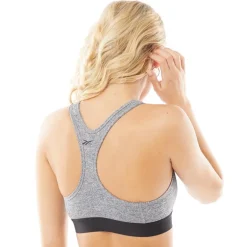 Reebok Damen Simone Performance Sports BH Graumeliert