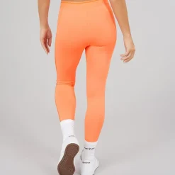 Reebok Damen Team 7/8 Hohe Taille Enge Leggings Supercharged Coral