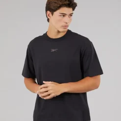 Reebok Herren Athlete Hype T Shirt Schwarz