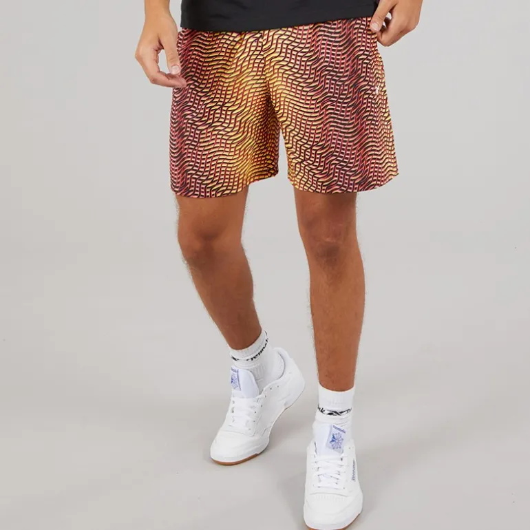 Reebok Herren Athlet Hype Farbe Shorts Electric Yellow