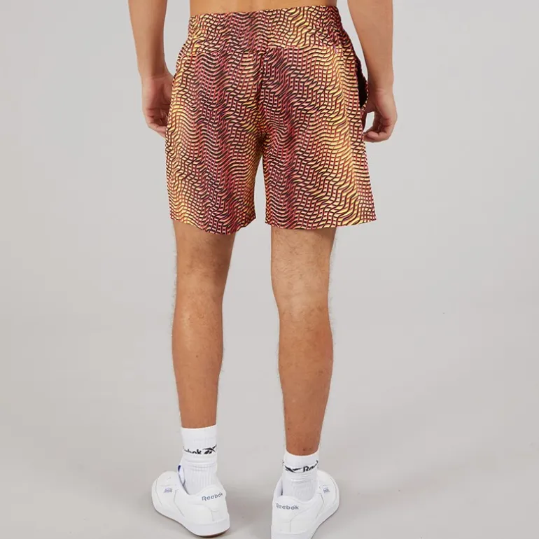 Reebok Herren Athlet Hype Farbe Shorts Electric Yellow