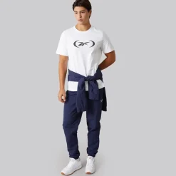 Reebok Herren Basketball T Shirt Weiss