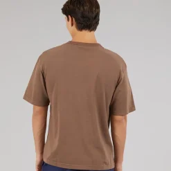 Reebok Herren Identity Gewaschenes T-Shirt Unearthed Brown