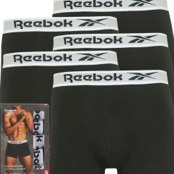 Reebok Herren Kawan Boxershorts Schwarz