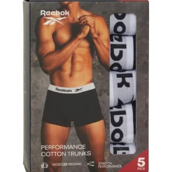 Reebok Herren Kawan Boxershorts Schwarz