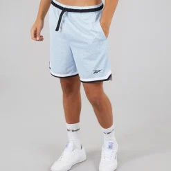 Reebok Herren Reebok Basketball 7 Zoll Transition Shorts Y2K Blue