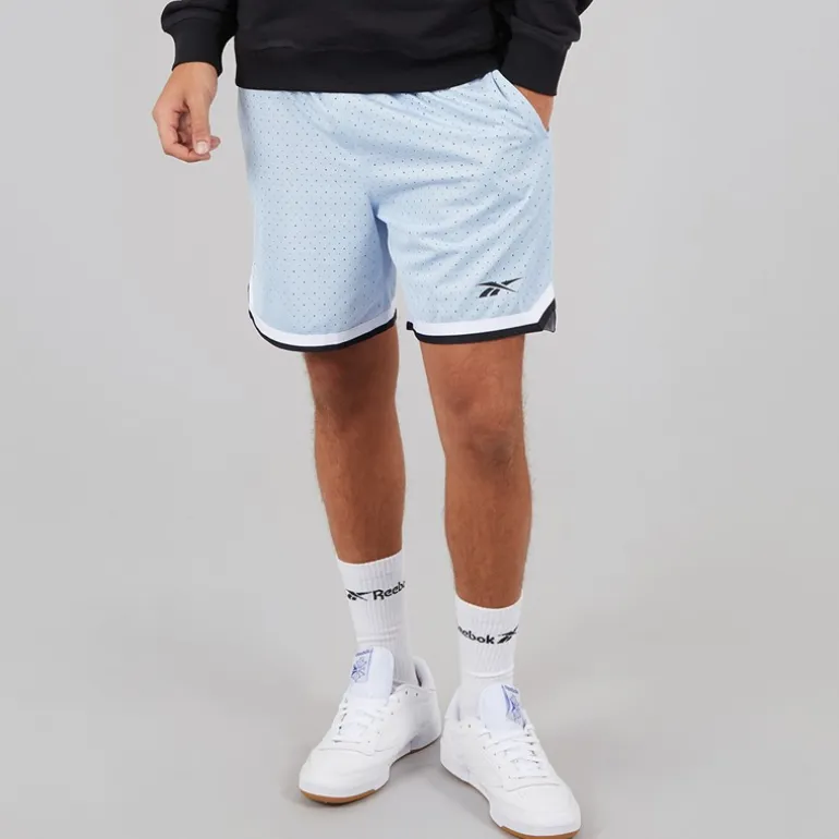 Reebok Herren Reebok Basketball 7 Zoll Transition Shorts Y2K Blue