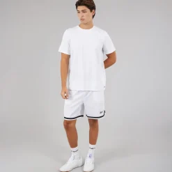 Reebok Herren Reebok Basketball 7 Zoll Transition Shorts Weiß